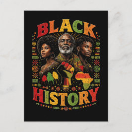 Cartão Postal História Negra