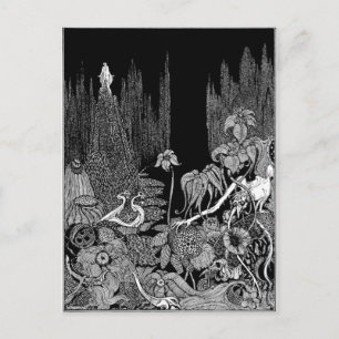 Cartão Postal Histórias de Poe de Mistério e Imaginação