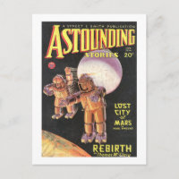 Histórias fantásticas Vintage Sci Fi Retro 1934
