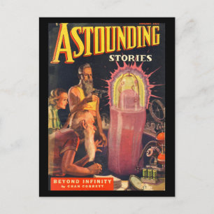 Cartão Postal Histórias impressionantes - Jan 1937a_Pulp Art