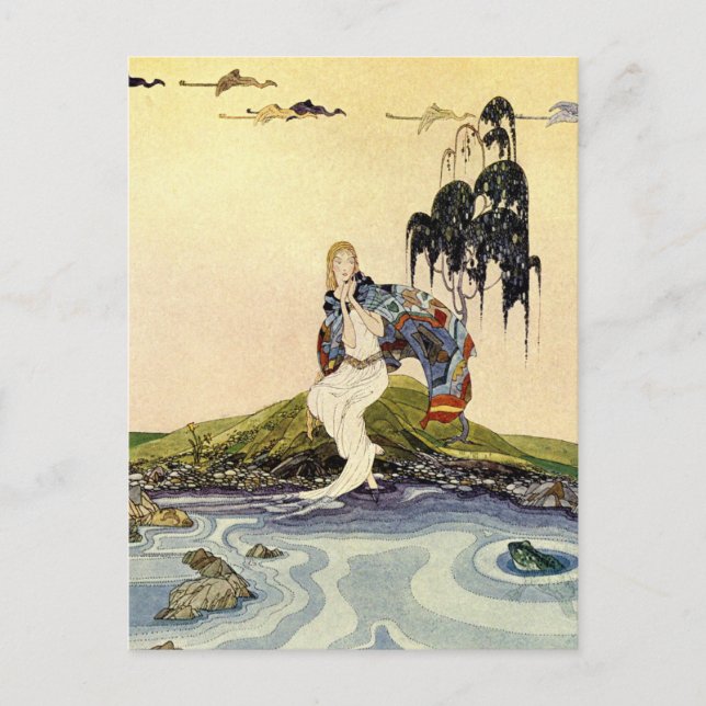 Cartão Postal Histórias Velhas De Fada Francesa: No Meu Domínio (Frente)