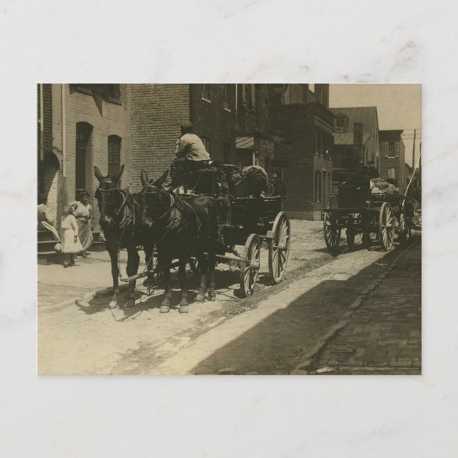 Cartão Postal Historic Baltimore: Fells Point in 1910 (Frente)
