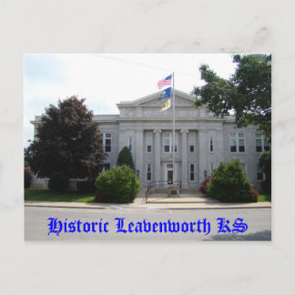 Cartão Postal Historical Leavenworth KS - Câmara Municipal