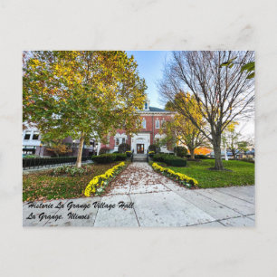 Cartão Postal Histórico de La Grange Illinois