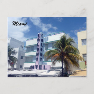 Cartão Postal histórico do miami