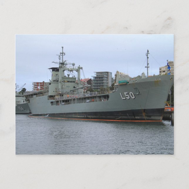 Cartão Postal HMAS Tobruk (Frente)