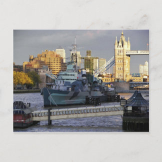 Cartão Postal HMS Belfast.