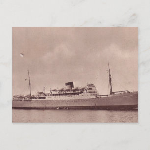 Cartão Postal HMS Unicorn