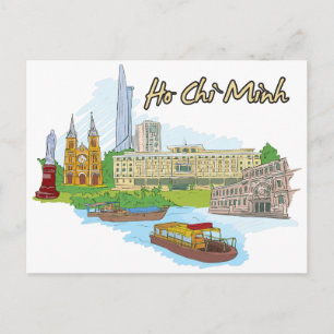 Cartão Postal Ho Chi Minh, Cidade Familiar do Vietnã