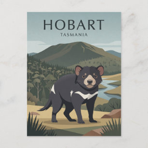 Cartão Postal Hobart Austrália