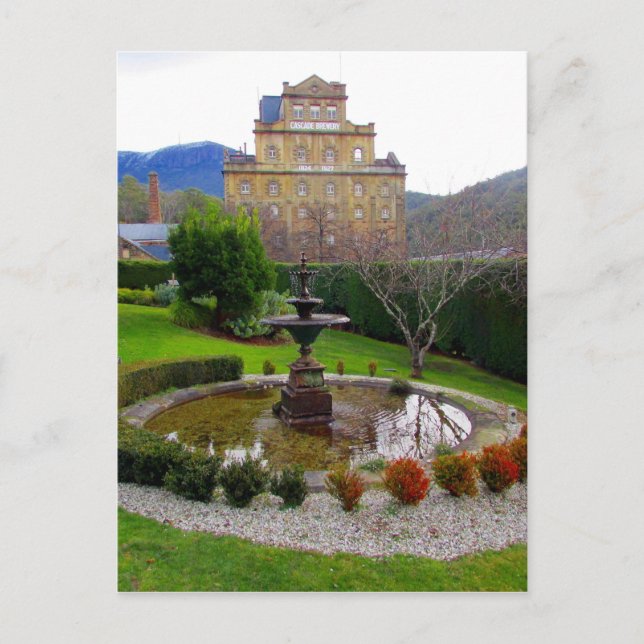 Cartão Postal hobart brewery do sul (Frente)