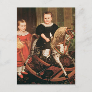 Cartão Postal Hobby Horse, c.1840