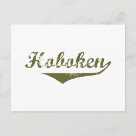 Cartão Postal Hoboken Revolution t shirts