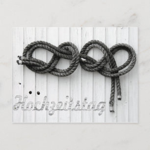 Cartão Postal Hochzeitstag