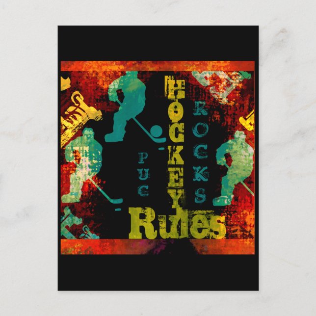 CARTÃO POSTAL HOCKEY (Frente)