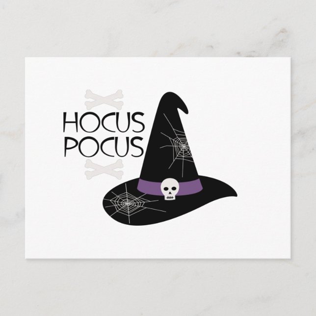Cartão Postal Hocus Pocus (Frente)