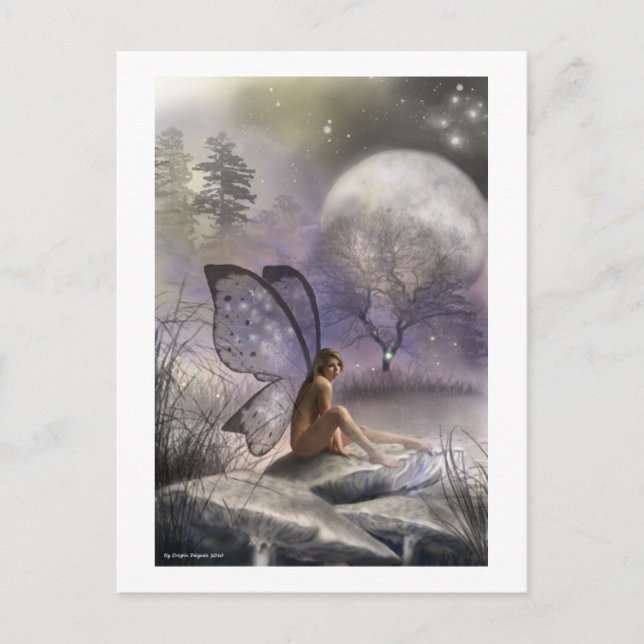 Cartão Postal Hoje Ela Espera PostCards (Frente)