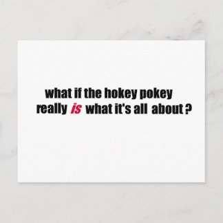 Cartão Postal Hokey pokey