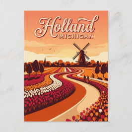Cartão Postal Holanda EUA