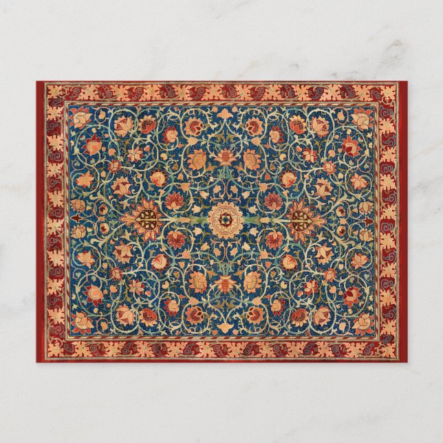 Cartão Postal Holland Park Design (por William Morris) (Frente)