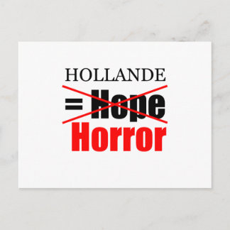 Cartão Postal Hollande Not Hope = Horror!!!!!!!!!!!!!!!