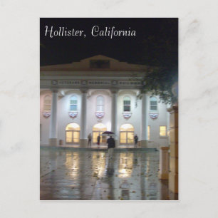 Cartão Postal Hollister, Edifício Memorial CA Veterans