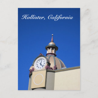 Cartão Postal Hollister, Torre de Relógio CA