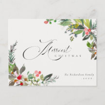 Holly Berry Pine Red Green - O Natal mais feliz