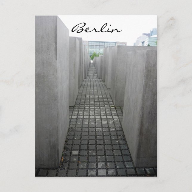 Cartão Postal holocausto (Frente)