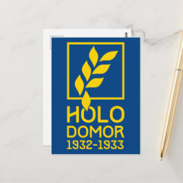 Cartão Postal Holodomor
