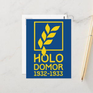 Cartão Postal Holodomor