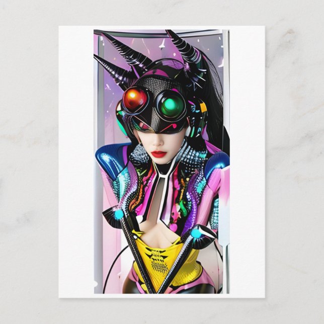 Cartão Postal Hologram of Her Love (Frente)