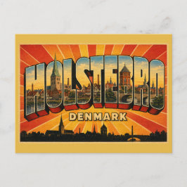 Cartão Postal Holstebro Dinamarca Giacometti