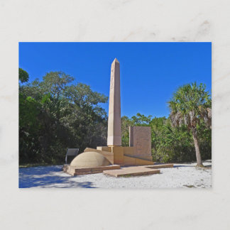 Cartão Postal Holy Eucharist Monument De Soto National Memorial