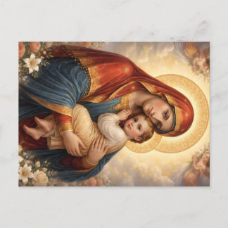 Cartão Postal Holy Mother of God – Divine Love & Protection´11