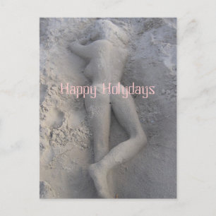 Cartão Postal Holydays feliz