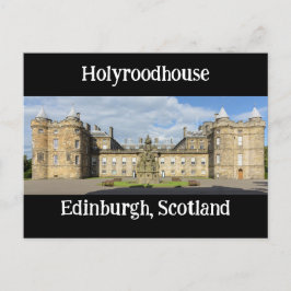 Cartão Postal Holyroodhouse, Edimburgo, Escócia
