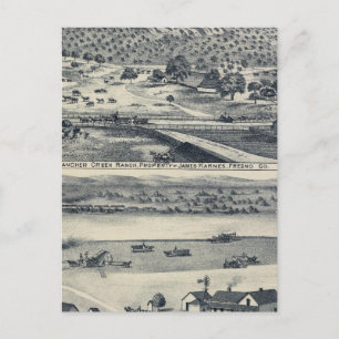 Cartão Postal Home Ranches em Fresno, Califórnia