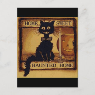 Cartão Postal Home Sweet Haunted