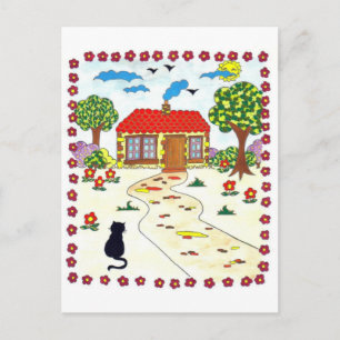 Cartão Postal Home Sweet Home
