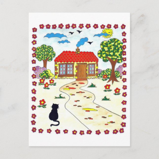 Cartão Postal Home Sweet Home (Frente)