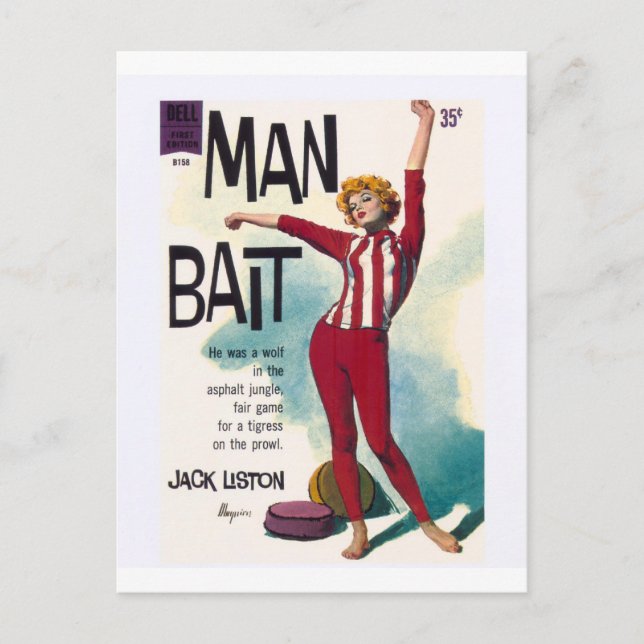 Cartão Postal Homem Bait! (Frente)
