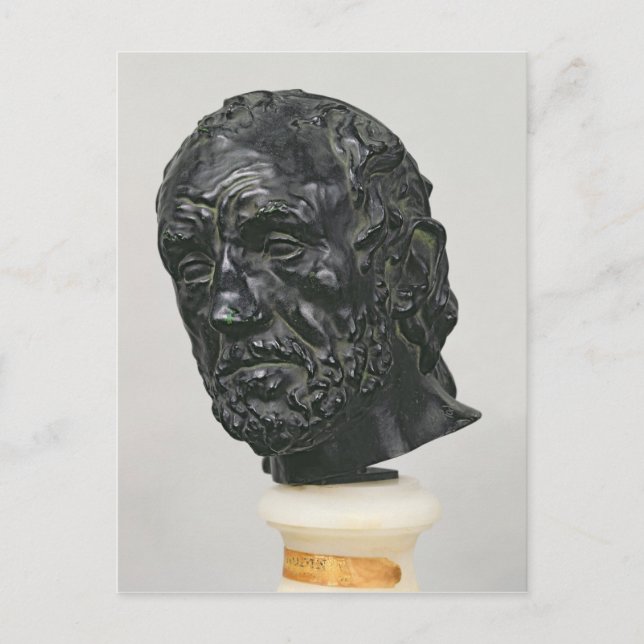 Cartão Postal Homem com Nariz Quebrado, 1865 (Frente)