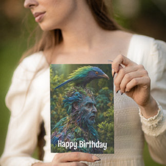 Cartão Postal Homem das Florestas