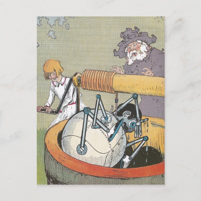 Cartão Postal Homem De Cobre Resgatado Do Poço (Frente)