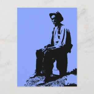 Cartão Postal Homem do Blues