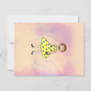 Cartão Postal Homem Fantasiado 