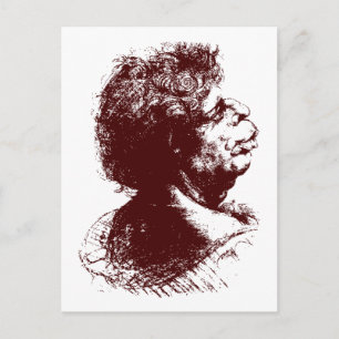 Cartão Postal homem grotesco