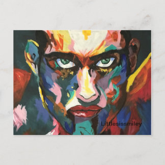 Cartão Postal Homem Intenso