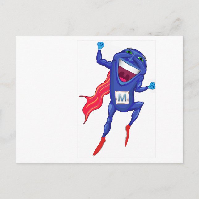 Cartão Postal Homem Mitocôndria (Frente)